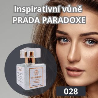 💖 028 Lux Perfum – inspirováno Prada Paradoxe 💖 Jemná, ženská a neodolatelná 🌸 Květinovo-vanilková vůně, která zanechává...