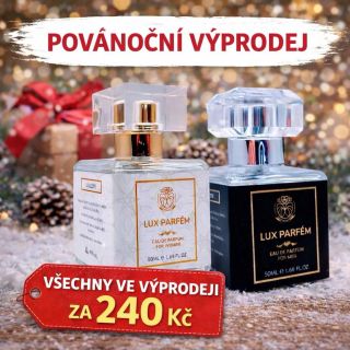 🎄 POVÁNOČNÍ VÝPRODEJ v Lux Parfum 🎄 ✨ Ideální čas doplnit si oblíbenou vůni 🔥 VŠECHNY PARFÉMY VE VÝPRODEJI JEN ZA 240 Kč 👩...